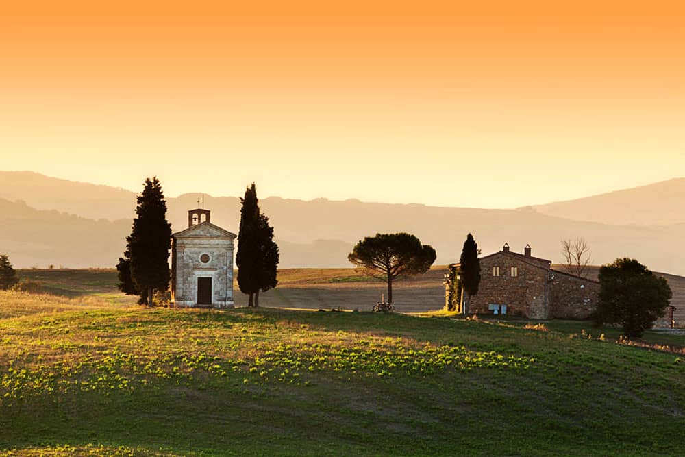 Cappella di Vitaleta -San Quirico d'Orcia