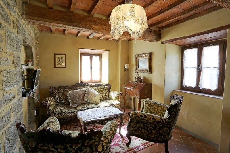 Biancospino Wohnung Bauernhaus Borgo Valuberti in Castiglion Fiorentino, Toskana Bauernhaus