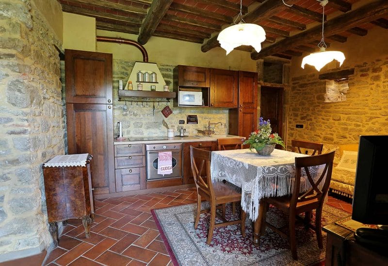 Appartamento Mirtillo Agriturismo Borgo Valuberti a Castiglion Fiorentino, Agriturismo Toscana