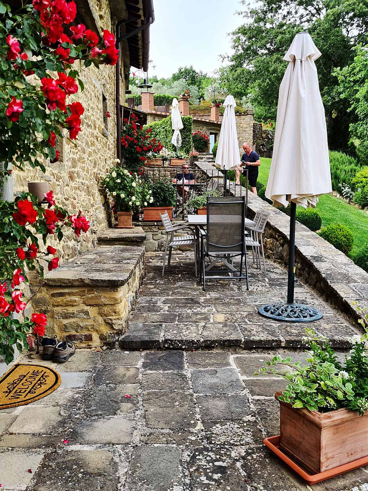 Giardino Agriturismo Borgo Valuberti agriturismo Toscana